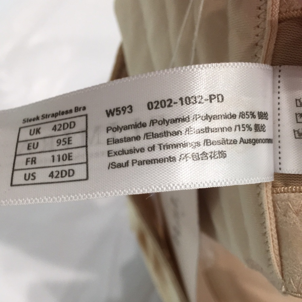 Delimira calvena strapless bra 42E - Picture 6 of 6